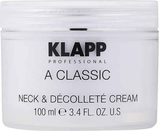 KLAPP Крем для шеи и декольте / A CLASSIC Neck & Decollete Cream 100 мл - фото 5220