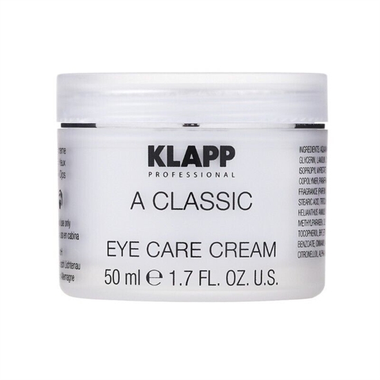 KLAPP Крем-уход для кожи вокруг глаз / A CLASSIC Eye Care Cream 50 мл - фото 5224