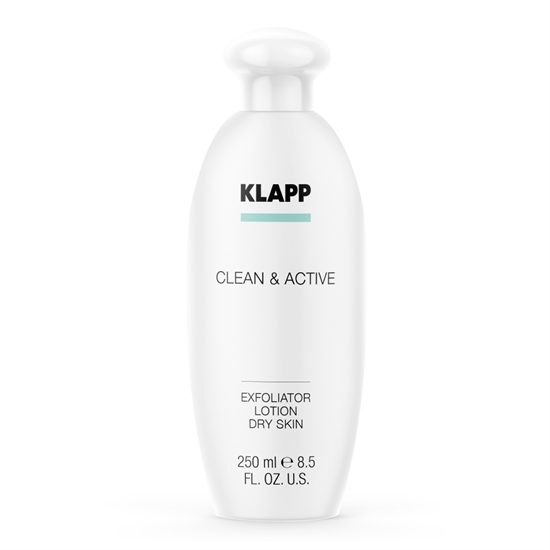 KLAPP Эксфолиатор для сухой кожи / CLEAN & ACTIVE Exfoliator Dry Skin 250 мл - фото 5283