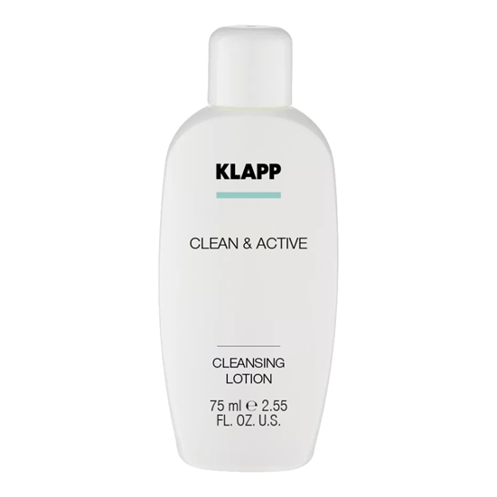 KLAPP Очищающее молочко /  CLEAN&ACTIVE Cleansing Lotion 75мл - фото 5287