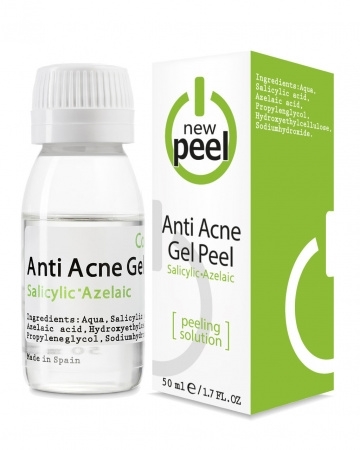 NewPEEL Anti-Acne Peel - Анти-Акне пилинг (салицил.к.20% + азелаин.к.14%), 50мл - фото 5648