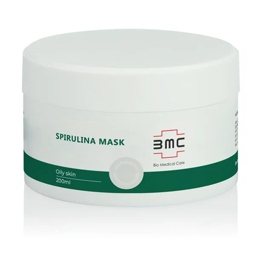 BCMed Маска для жирной кожи со спирулиной Spirulina Mask, 200 мл - фото 6019