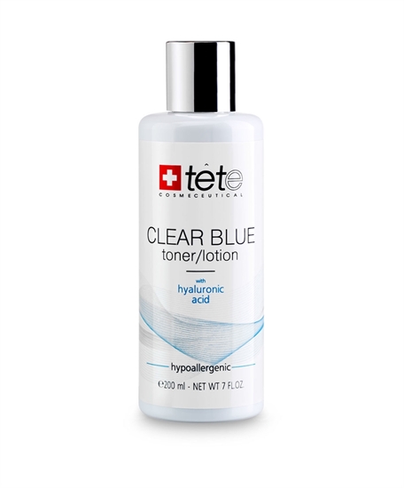 TETe Тоник/Лосьон с гиал.к-той CLEAR BLUE Toner/Lotion, 200ml - фото 6116