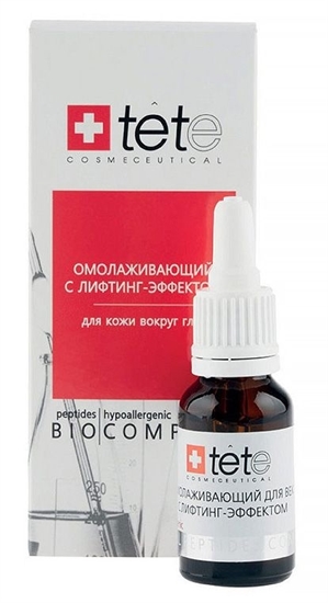 TETe Биокомплекс Омолаживающий с лифтинг-эффектом для век, 15ml - фото 6134