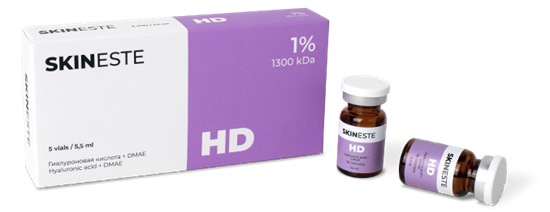 SKINESTE HD 1% (1300 кДа) с ДМАЭ-3%, флакон 5,5мл - фото 6493