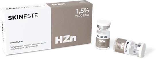 SKINESTE HZn 1,5% (2400 кДа) с хлоридом цинка-0.002%, флакон 5,5мл - фото 6494