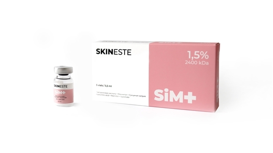 SKINESTE SiM+ 1,5% (2400 кДа) с сукцинатом-0,5% и маннитолом-0,5%, флакон 5,5мл - фото 6552