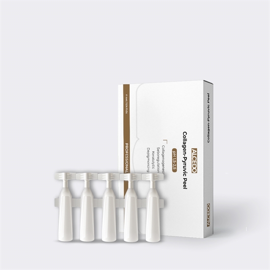 ALCEDO Коллаген стимулирующий пировиноградный пилинг/COLLAGEN-PYRUVIC PEEL, 5*4мл - фото 7104