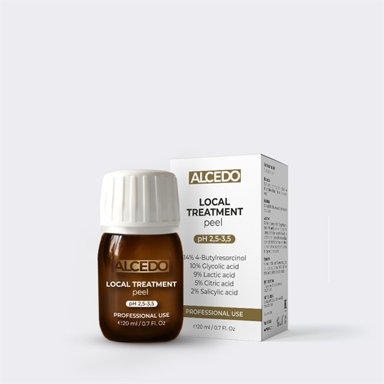 ALCEDO Локальный пилинг корректирующий / LOCAL TREATMENT PEEL, 20мл - фото 7122