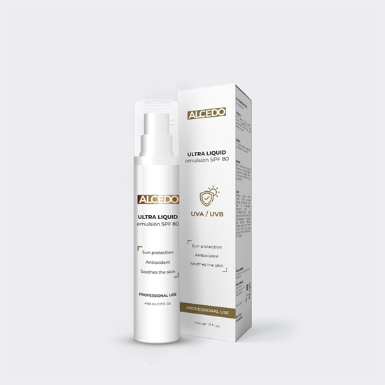 ALCEDO Ультра жидкая эмульсия SPF-80 / ULTRA LIQUID emulsion SPF-80, 50мл - фото 7171