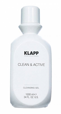 (М) KLAPP Очищающий гель / CLEAN & ACTIVE Cleansing Gel 1000 мл 202