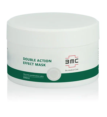 (М) BCMed Маска для жирной и комб.кожи Double Action Effect Mask, 200 мл bmc-ЖК-03