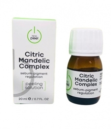 NewPEEL Citric Mandelic Peel/  Карбокси пилинг, себо-пигмент контроль, 20мл (mini)