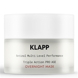 KLAPP Ночная маска PRO AGE Retinol Triple Action Overnight Mask, 50мл