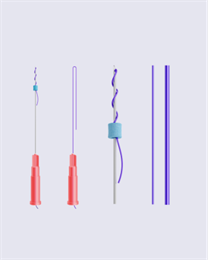 SR PDO Мононить на игле /Mono needle 29G*38 (1пак/ 10 нитей)