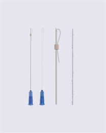 SR PLLA Ког лифт на игле /Cog lift -R cannula 23G*60 (1пак/ 2 нити)