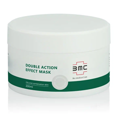 BCMed Маска для жирной и комб.кожи Double Action Effect Mask, 200 мл