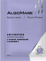 ALGOMARE Альгинатная маска "Черника" - 30 г