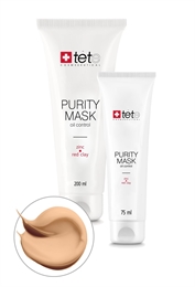 TETe Себорегул., очищ..маска с цинком и красной глиной, Purity Mask, 75 мл