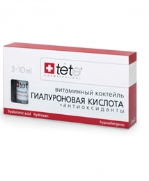 TETe Гиалуроновая кислота + Антиоксиданты, (3*10ml)