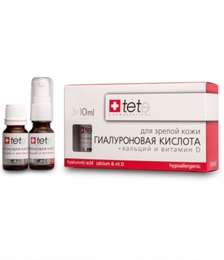 TETe Гиалуроновая кислота + Кальций и витамин D, (3*10ml)