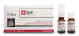 TETe Гиалуроновая кислота + Комплекс бюст/шея/декольте, (3*10ml)