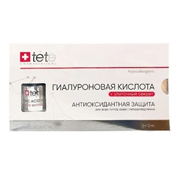 TETe Гиалуроновая кислота + УЛИТОЧНЫЙ СЕКРЕТ, (3*10ml)