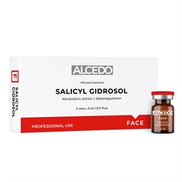 ALCEDO SALICYL GIDROSOL лосьон с микроэлементами (салицил.к-та, ГК, МКЭ) 5мл*1фл.