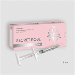 SECRET ROSE fine с лидокаином, шприц 1мл