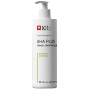 TETe Гель для глубокого очищения с АНА-кислотами и энзимами тыквы /AHA Plus Deep Cleansing Gel, 200  TETe-Косм-03