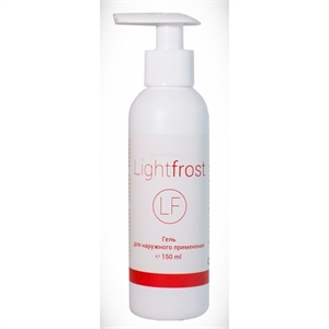 (М) Light Frost гель для лица с дозатором, 150мл LF150