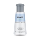 KLAPP Средство для снятия макияжа с глаз / CLEAN & ACTIVE Eye Make-Up Remover 100 мл - фото 5295