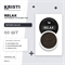 Пептидный патч для глаз RELAX peptides & black patch for eyes, 60шт КМ-06 бм